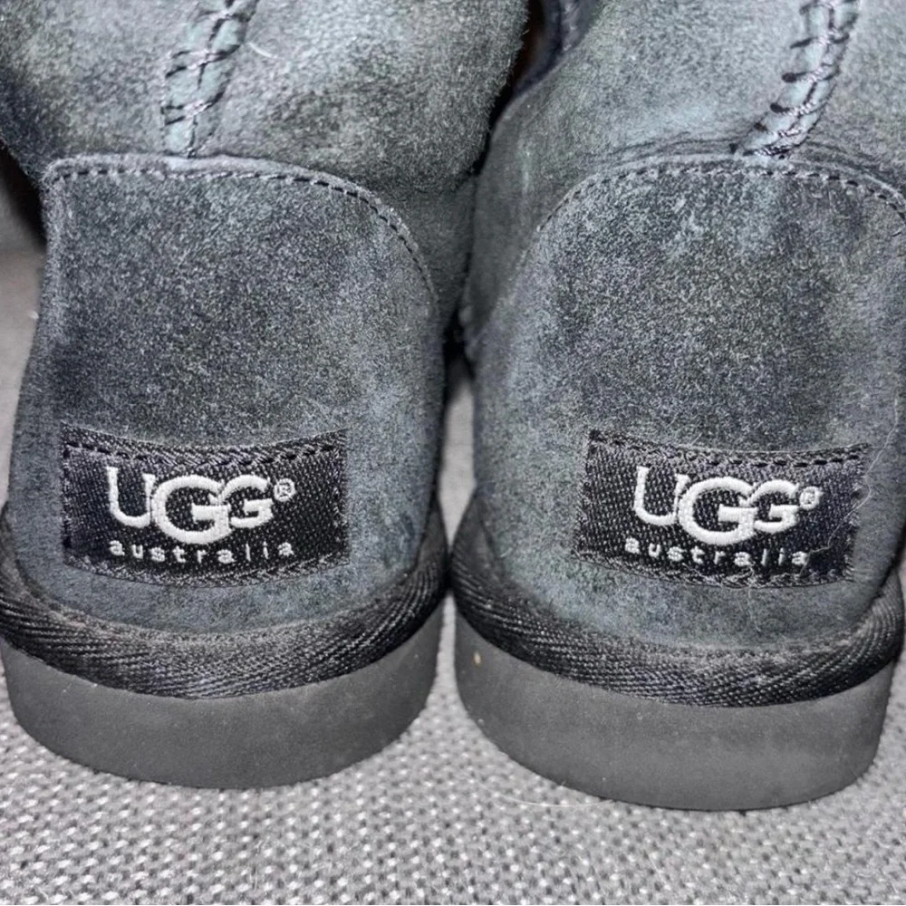 UGG Black fuzzy Boots